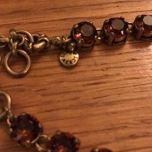 J crew amber sparkle necklace